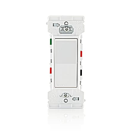 Decora Edge 15 Amp 3-Way Switch White