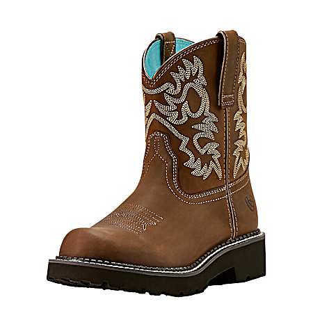 Women's Sassy Brown Fatbaby Western Boots