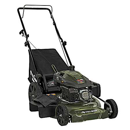 21 in 201cc 3-in-1 Gas Walk Behind Push Mower