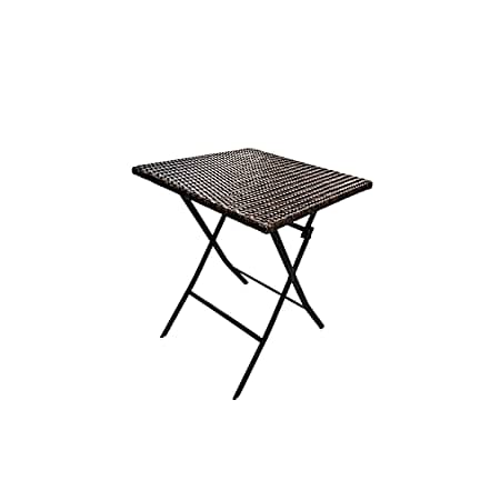 Wicker Folding Table