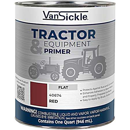 Tractor & Implement Flat Red Primer