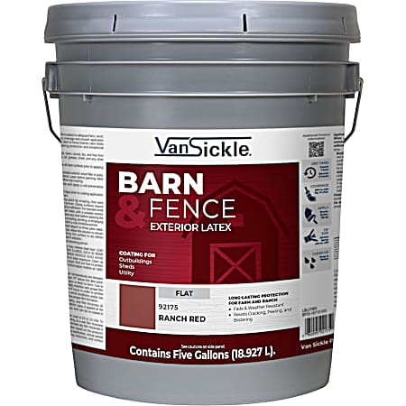 Barn & Fence Exterior Latex Paint