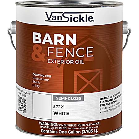 Barn & Fence Exterior Oil Paint
