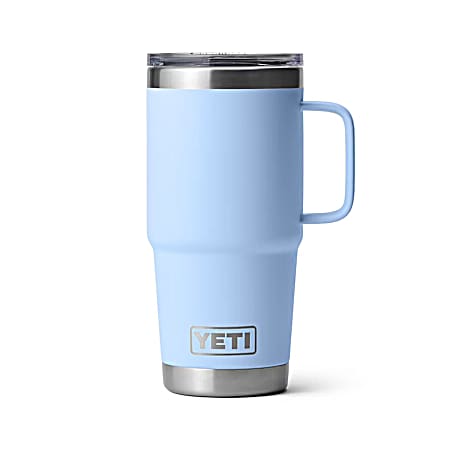 Rambler 20 oz Travel Mug Big Sky Blue