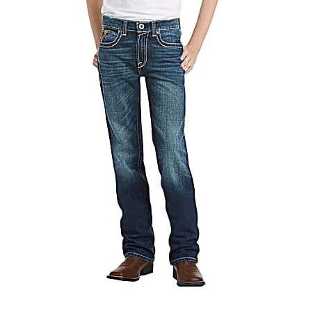 Boys' Cyclone Boundary Slim Straight Leg Jeans