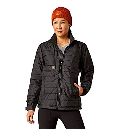 Women's Black Cordura Ripstop Lightweight Insulated Jacket