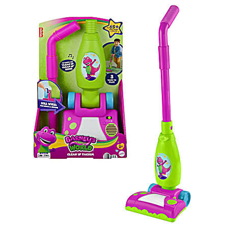 Barney's World Clean Up Vacuum Electronic Toddler Toy