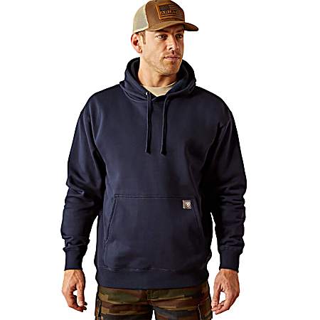 Men's Navy Workman Beams Hoodie