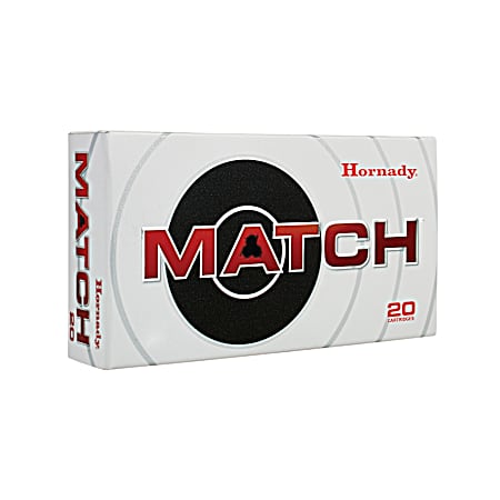 6.5 Creedmoor ELD Match 140 Grain Centerfire Rifle Cartridges - 20 Rounds