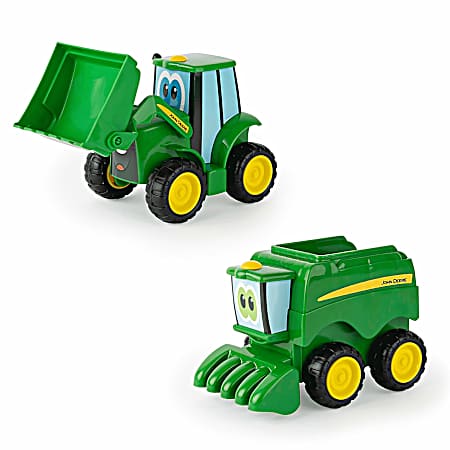 Johnny Tractor & Corey Combine Lights & Sounds Farm Toy - Assorted