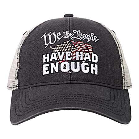 Men's Brown Enough Snapback Cap