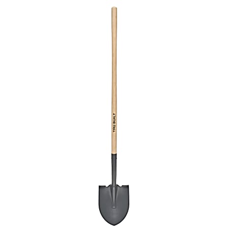 45 in Round-Point Shovel Turned Steps