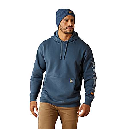 Men's Brown Workman Duracanvas 1/4 Zip Sweatshirt