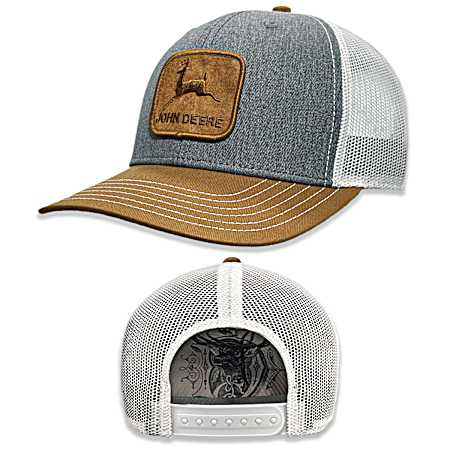 Men's Oxford/White Mesh Cap