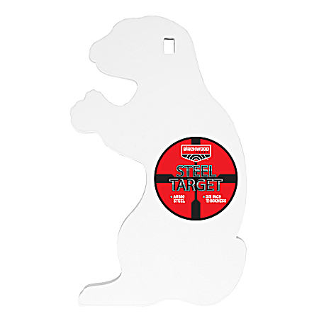 Steel Gopher Target - AR500 - 3/8''