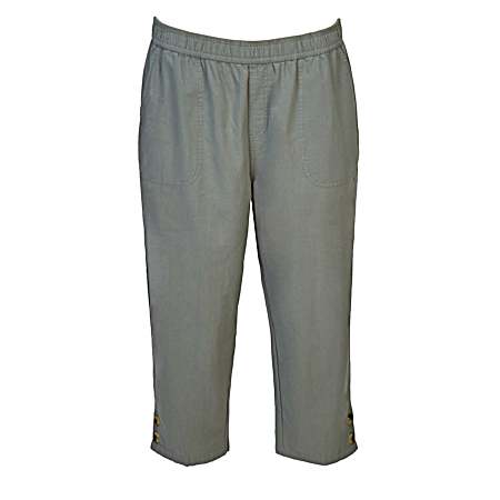 Women's Sheeting Capris