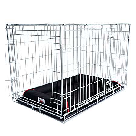 34 in X 23 in Hunt Dog Bed for Kennel & Home - Black