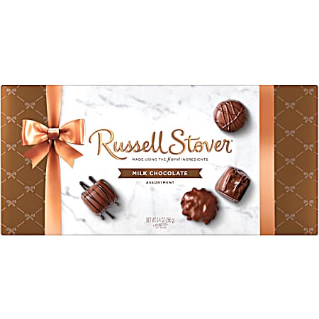 Milk Chocolate Candy Assortment Gift Box, 9.4 oz.