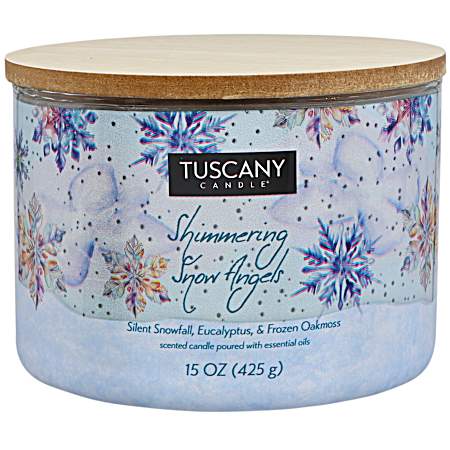 15 oz Shimmering Snow Angels