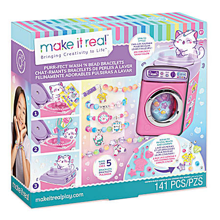 Purr-fect Wash 'N Bead Bracelets