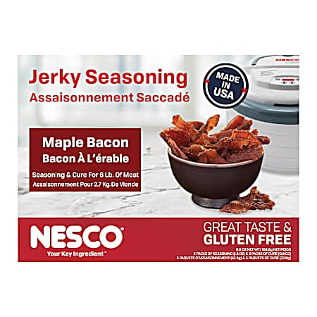 Maple Bacon Jerky Seasoning For 6 lbs of Meat