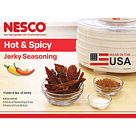 Hot & Spicy Jerky Seasoning For 6 lbs of Meat