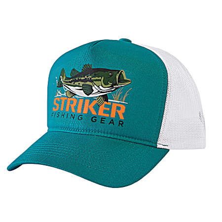 Men's Teal/White Big Bubba Trucker Cap