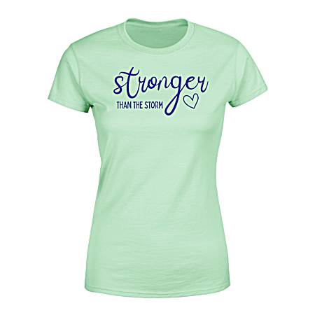 Women's Mint The Storm Short Sleeve Shirt