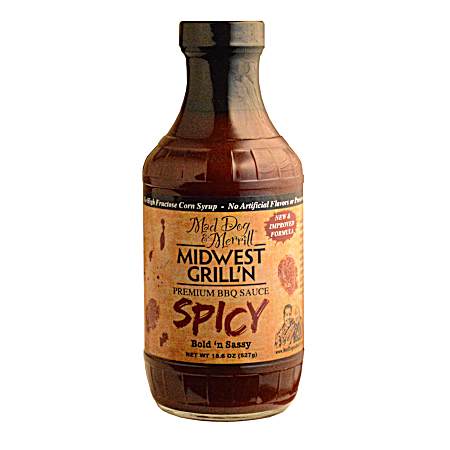 18 oz Spicy Premium BBQ Sauce