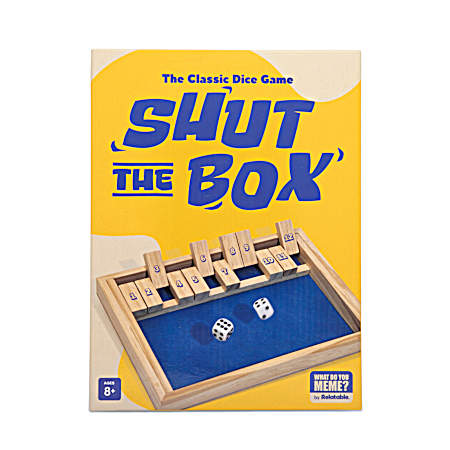 Shut The Box Tabletop Game