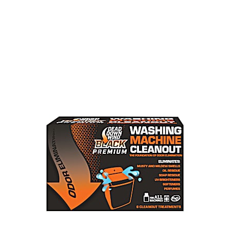 BLACK Premium Washing Machine Cleanout - 6 ct