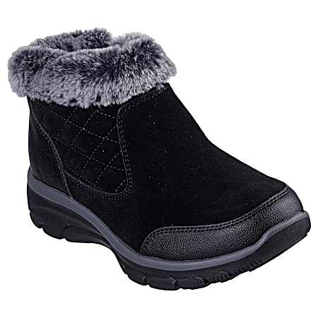 Modern Comfort Women's Black Easy-Going Slip-Ins Boots
