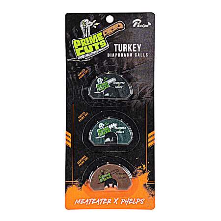 MeatEater x Prime Cuts Turkey Calls - 3 Pk