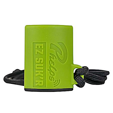 Elk Call External EZ SUK'R Lime Green and Black OS