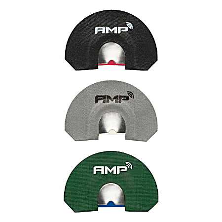 Beginner AMP 3 Pack Elk Diaphragms - Black, Grey, Green