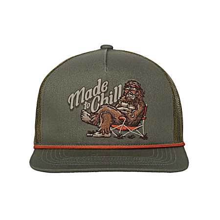 Men's Loden/Olive Made to Chill Bigfoot Trucker Cap