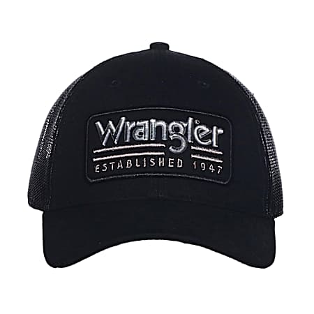 Since '47' Men's Black Trucker Cap