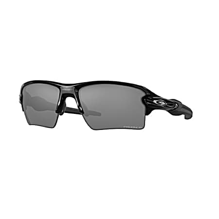 Men's Flak 2.0 XL Polished Black Prizm Iridium Polarized Sunglasses