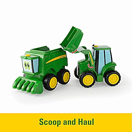 Lights & Sounds 2-pack Combine & Tractor