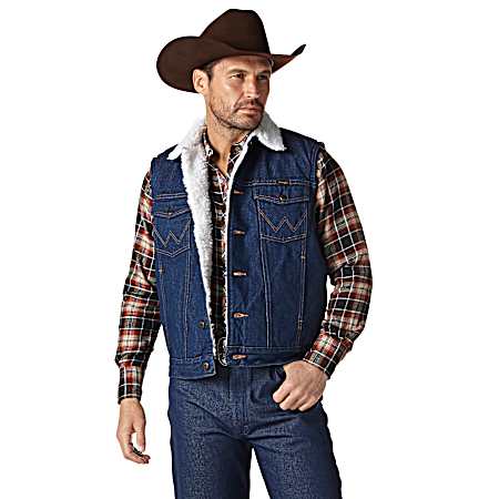Men's Denim Vest