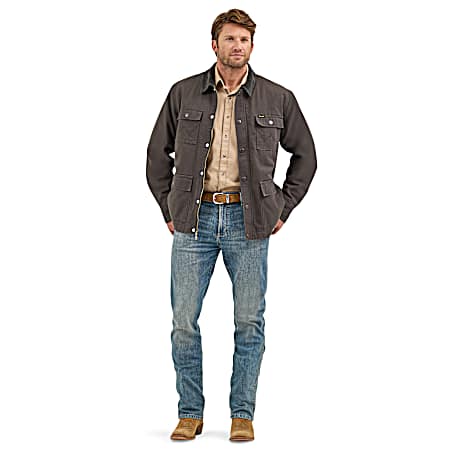 Men's Raven Western Barn Coat