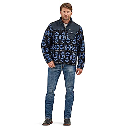 Men's Federal Blue Lightweight Sherpa Jacket