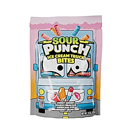 9 oz Sour Punch Ice Cream Truck Bites Assorted Flavors
