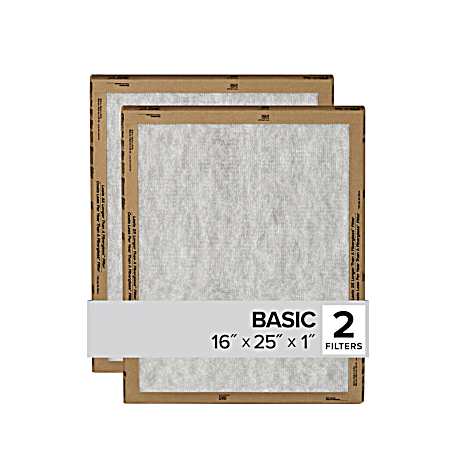 Basic Flat Panel Air Filter - 2 Pk