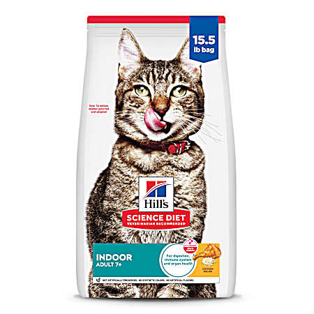 Science Diet Adult 7+ Indoor Chicken Recipe Dry Cat Food