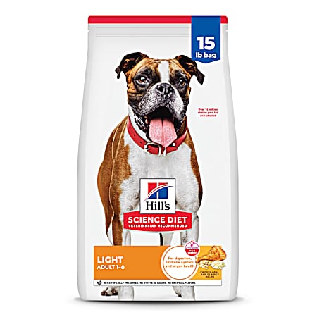 Science Diet Adult Light Chicken Meal & Barley Dry Dog Food