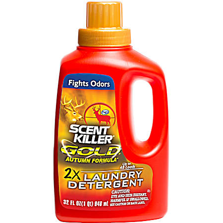 Scent Killer Gold Autumn Formula 32 oz Scent Killer Laundry Detergent