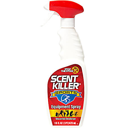 16 fl oz Scent Killer Performance Sports Clothing & Equipment Deodorizer Spray