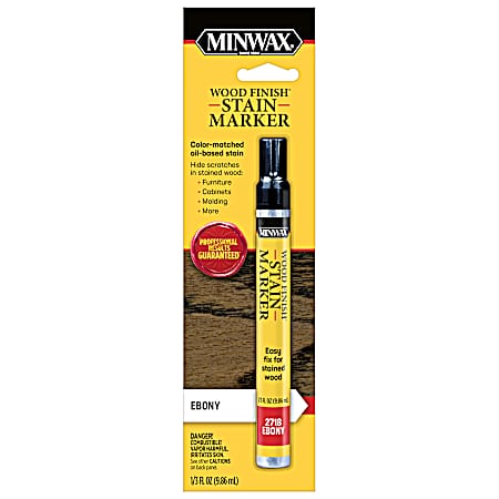 Ebony 2718 Wood Finish Stain Marker