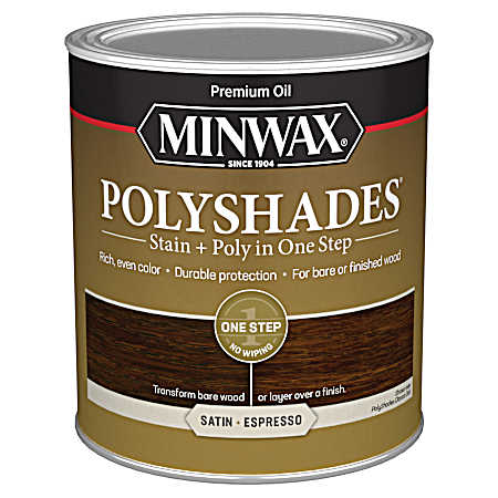 Expresso PolyShades Stain & Polyurethane in 1 Step